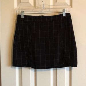 Black and white skirt